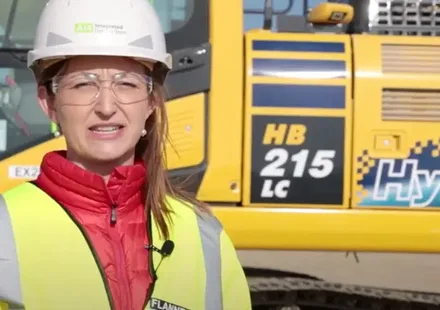 Hybrid Excavator Case Study: A14 Cambridge to Huntingdon Scheme