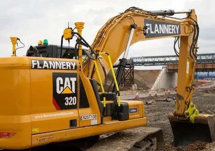 E-fence protection in every direction: a guidance for CAT excavators