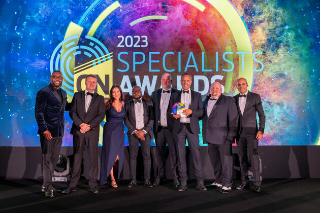 Flannery Plant Hire and Spillard Safety Systems Construction News Specialist Awards Win