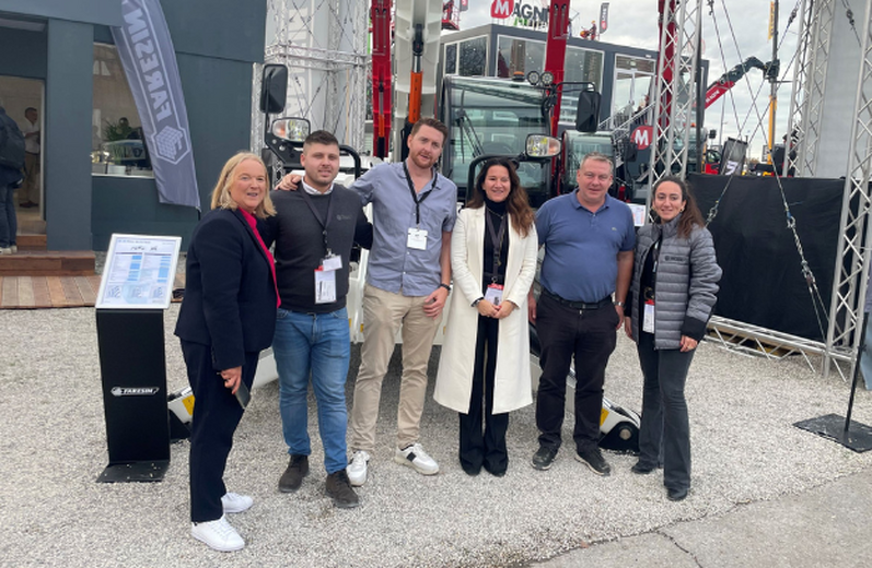 Flannery buys first fully electric 17m telehandler